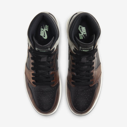 (Men's) Aithtr Jordthtan 1 Retro High OG 'Shadow Patina Rust' (2021) 555088-033