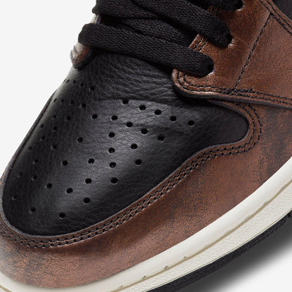 (Men's) Aithtr Jordthtan 1 Retro High OG 'Shadow Patina Rust' (2021) 555088-033