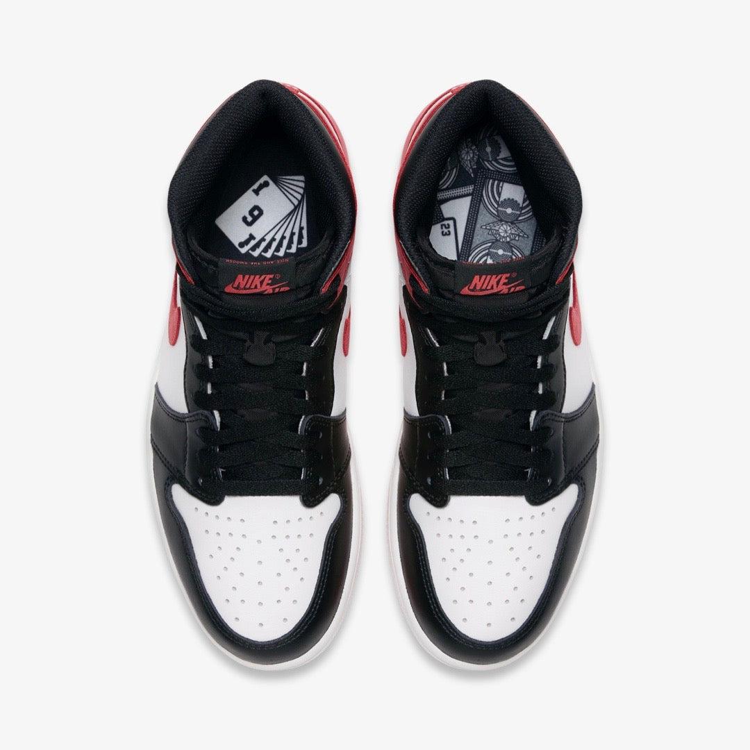 (Men's) Aithtr Jordthtan 1 Retro High OG 'Track Red' (2018) 555088-112
