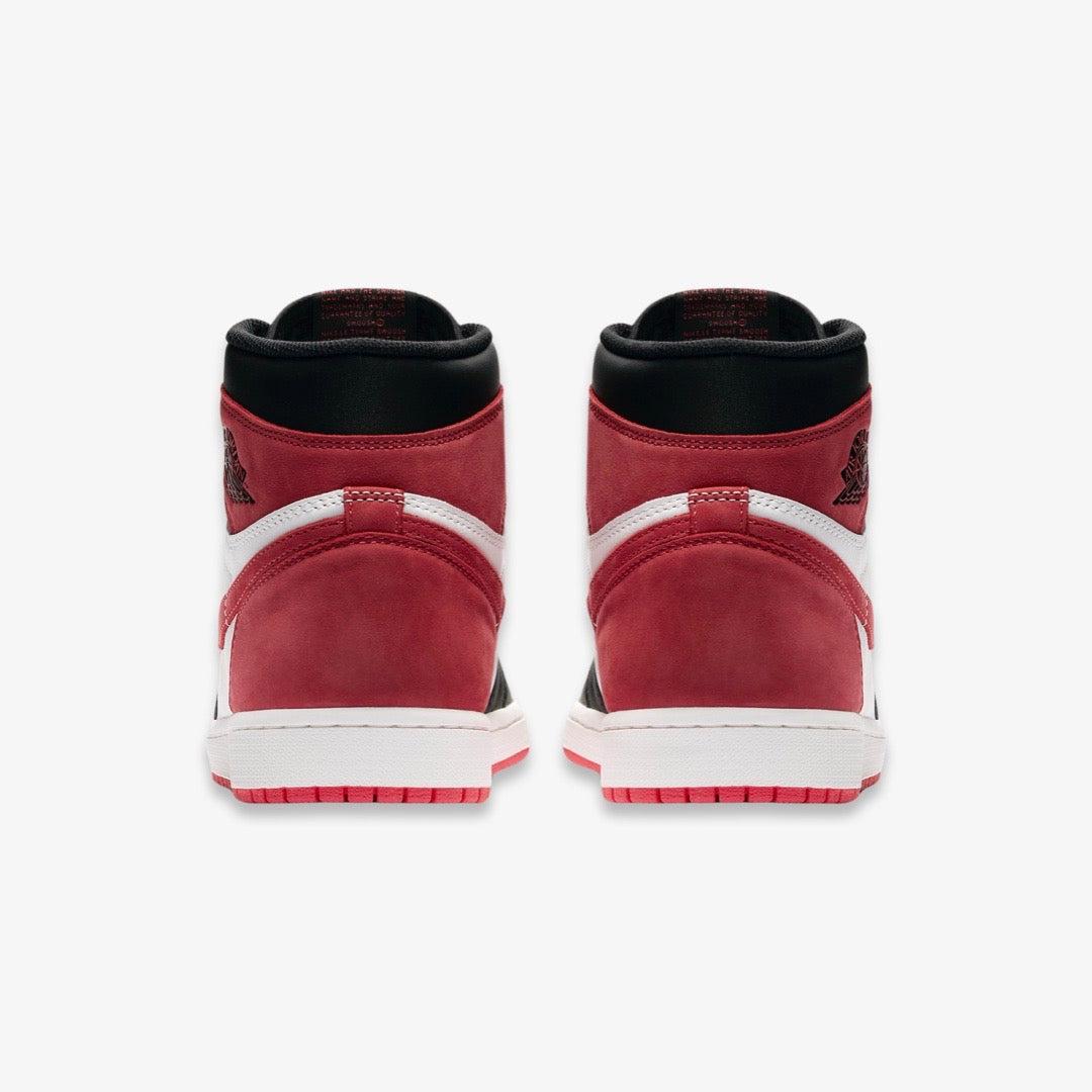 (Men's) Aithtr Jordthtan 1 Retro High OG 'Track Red' (2018) 555088-112