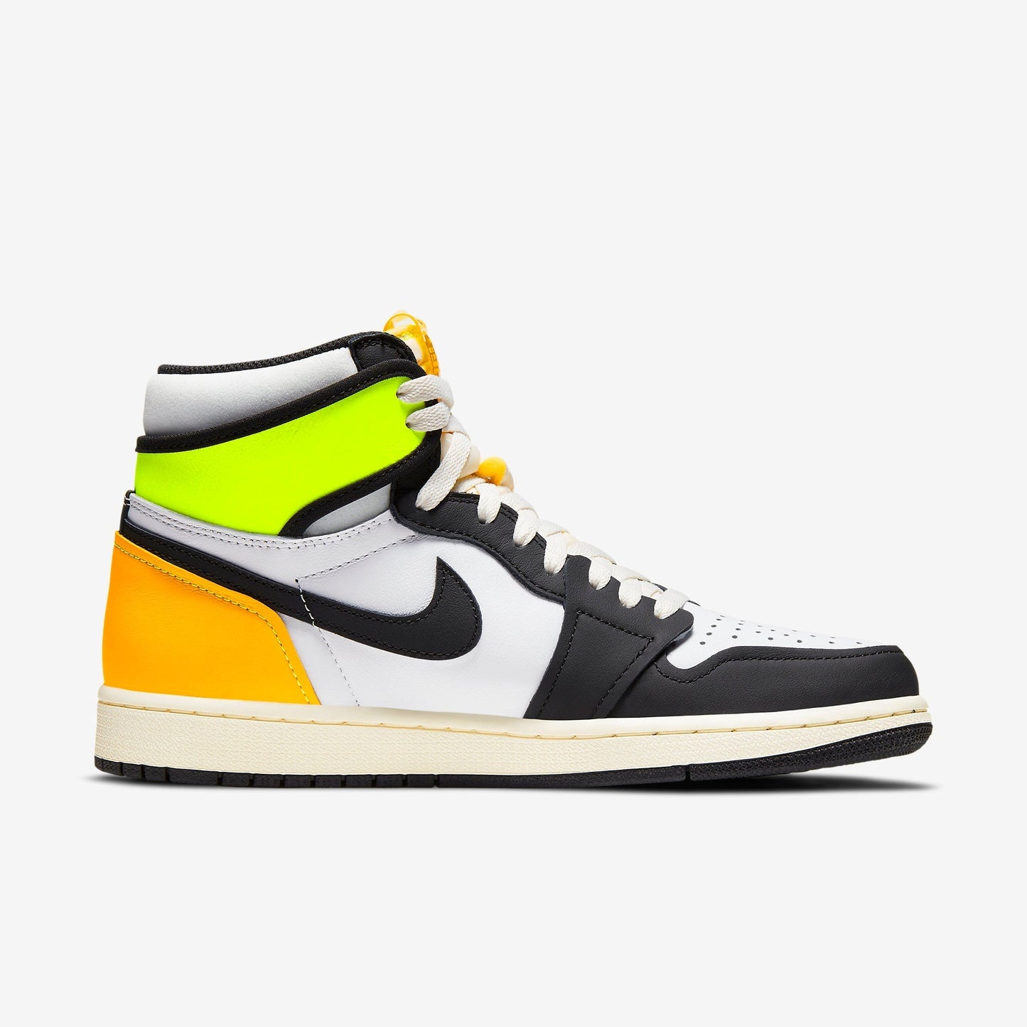 (Men's) Aithtr Jordthtan 1 Retro High OG 'Volt / Gold' (2021) 555088-118
