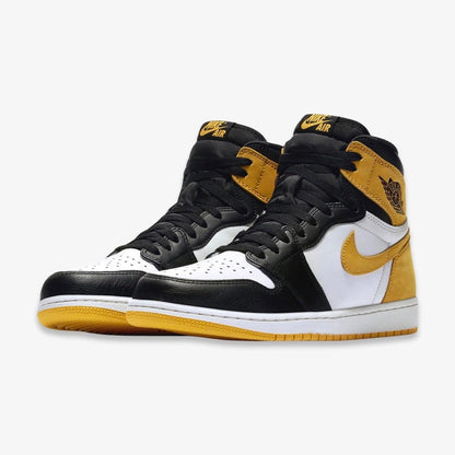 (Men's) Aithtr Jordthtan 1 Retro High OG 'Yellow Ochre' (2018) 555088-109