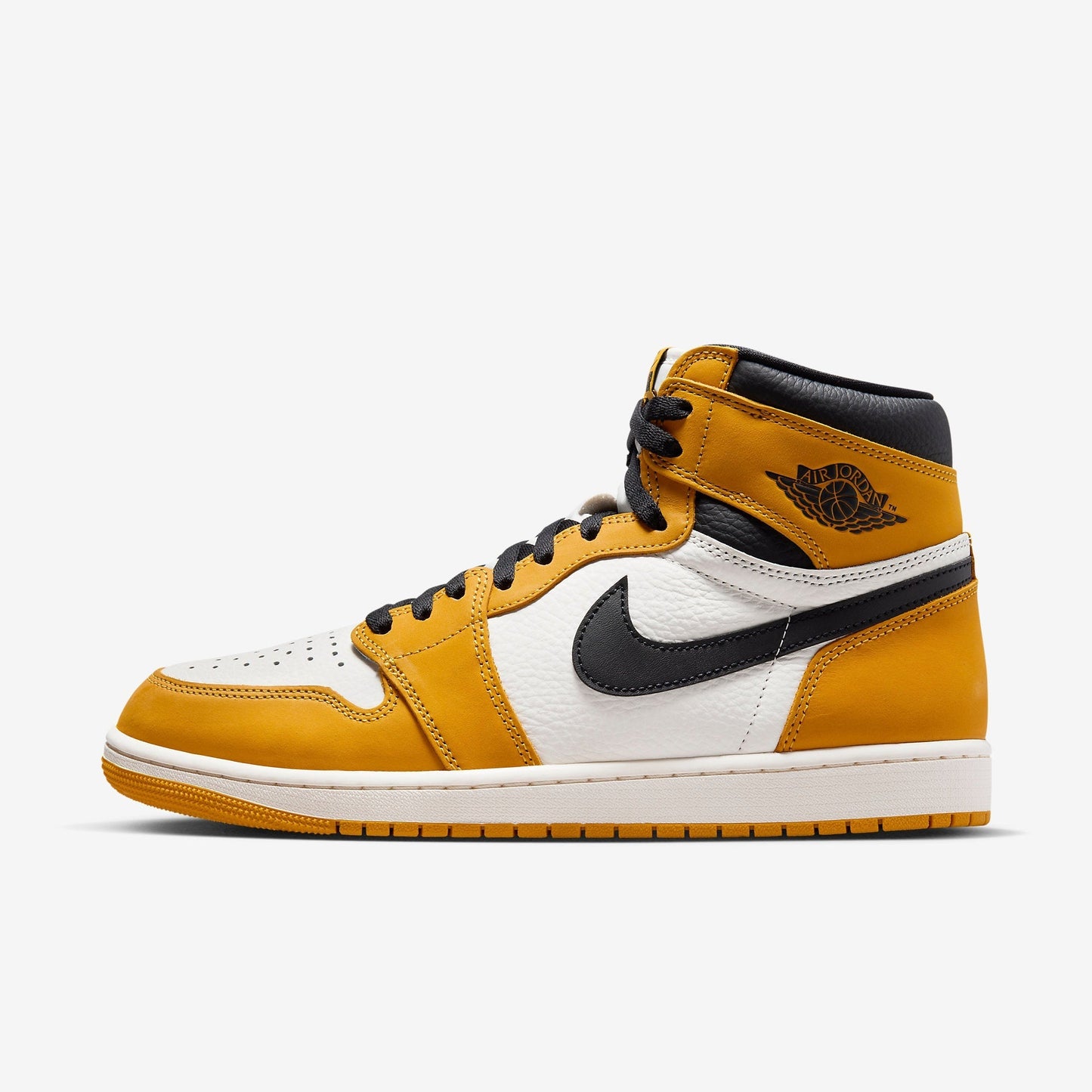 (Men's) Aithtr Jordthtan 1 Retro High OG 'Yellow Ochre' (2024) DZ5485-701
