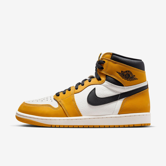 (Men's) Aithtr Jordthtan 1 Retro High OG 'Yellow Ochre' (2024) DZ5485-701