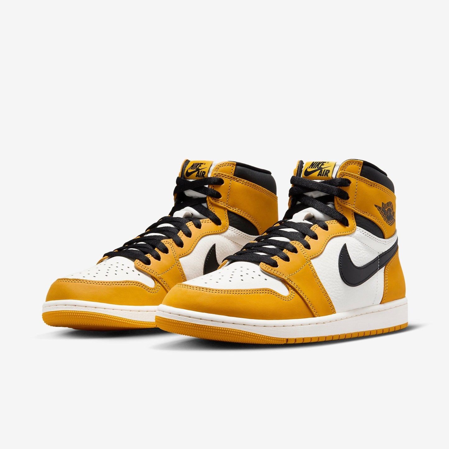 (Men's) Aithtr Jordthtan 1 Retro High OG 'Yellow Ochre' (2024) DZ5485-701