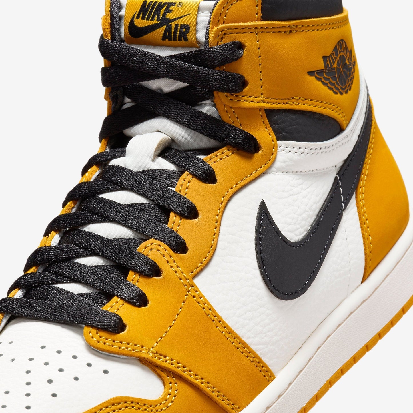 (Men's) Aithtr Jordthtan 1 Retro High OG 'Yellow Ochre' (2024) DZ5485-701