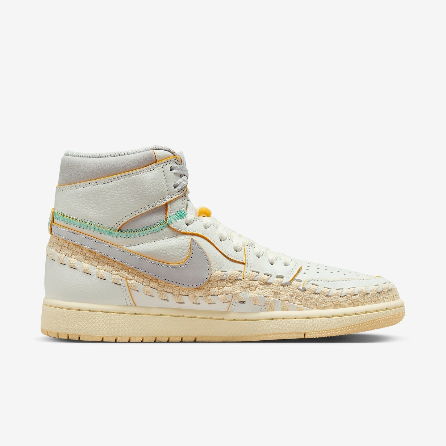 (Men's) Aithtr Jordthtan 1 Retro High OG x Union LA x Bephie's Beauty Supply 'Woven Summer of ‘96' (2023) FD2565-100