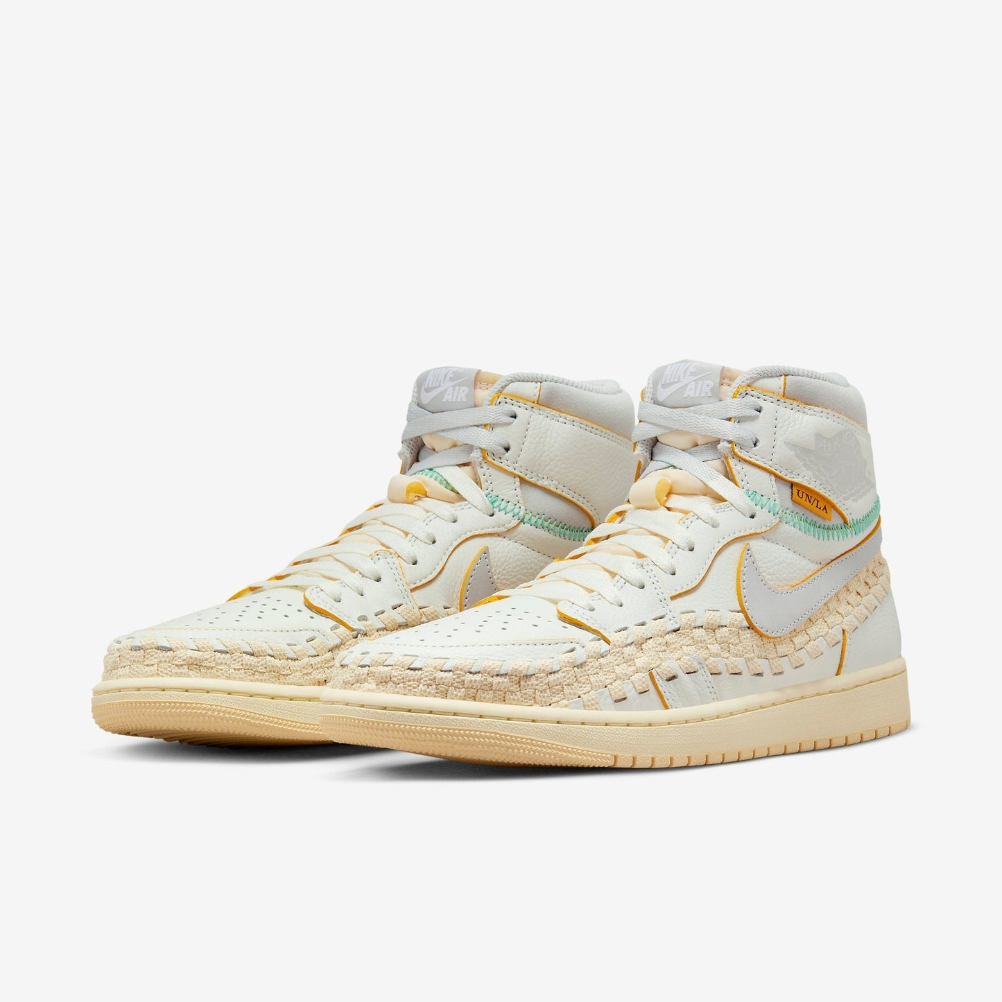 (Men's) Aithtr Jordthtan 1 Retro High OG x Union LA x Bephie's Beauty Supply 'Woven Summer of ‘96' (2023) FD2565-100