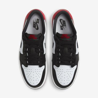 (Men's) Aithtr Jordthtan 1 Retro Low OG 'Black Toe' (2023) CZ0790-106