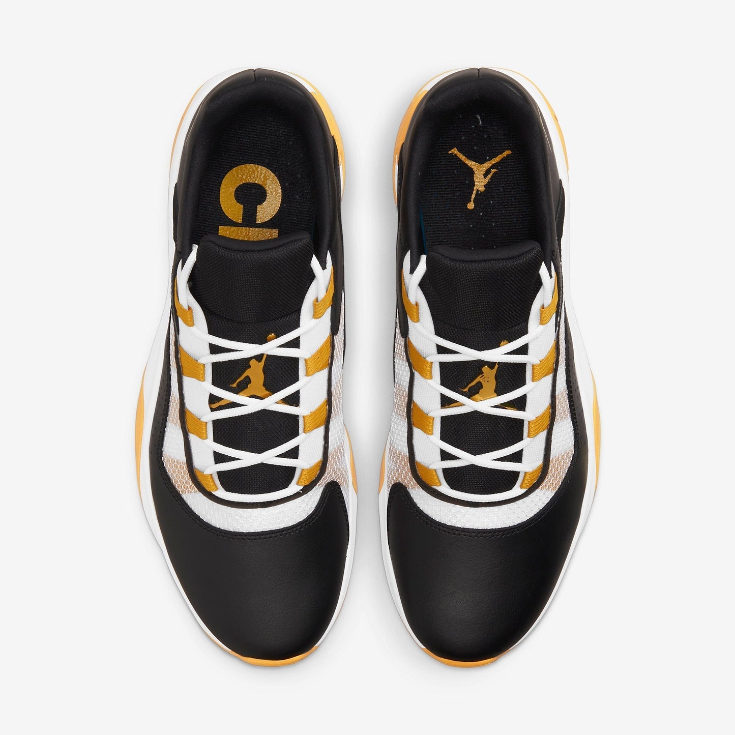 (Men's) Aithtr Jordthtan 11 CMFT Low 'Black / Gold' (2021) DM9481-001