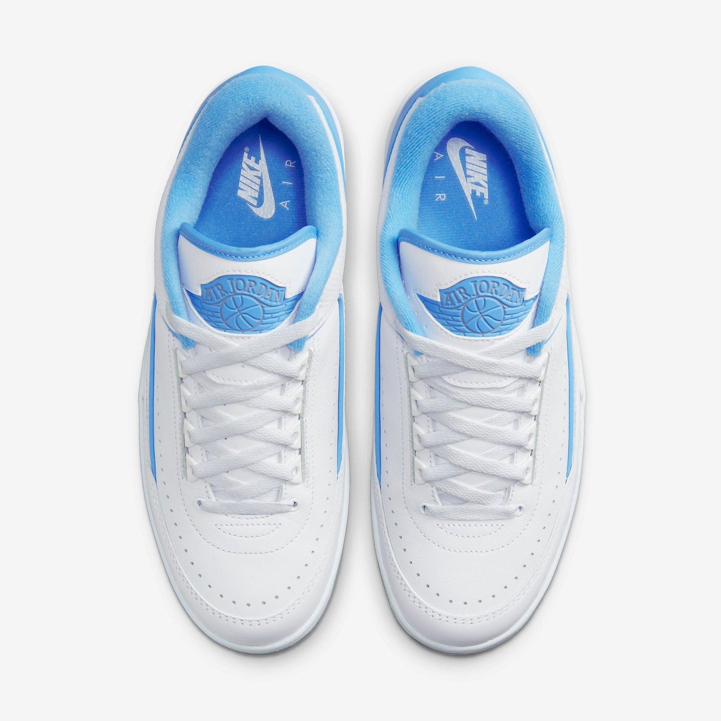 (Men's) Aithtr Jordthtan 2 Retro Low 'UNC / University Blue' (2023) DV9956-104