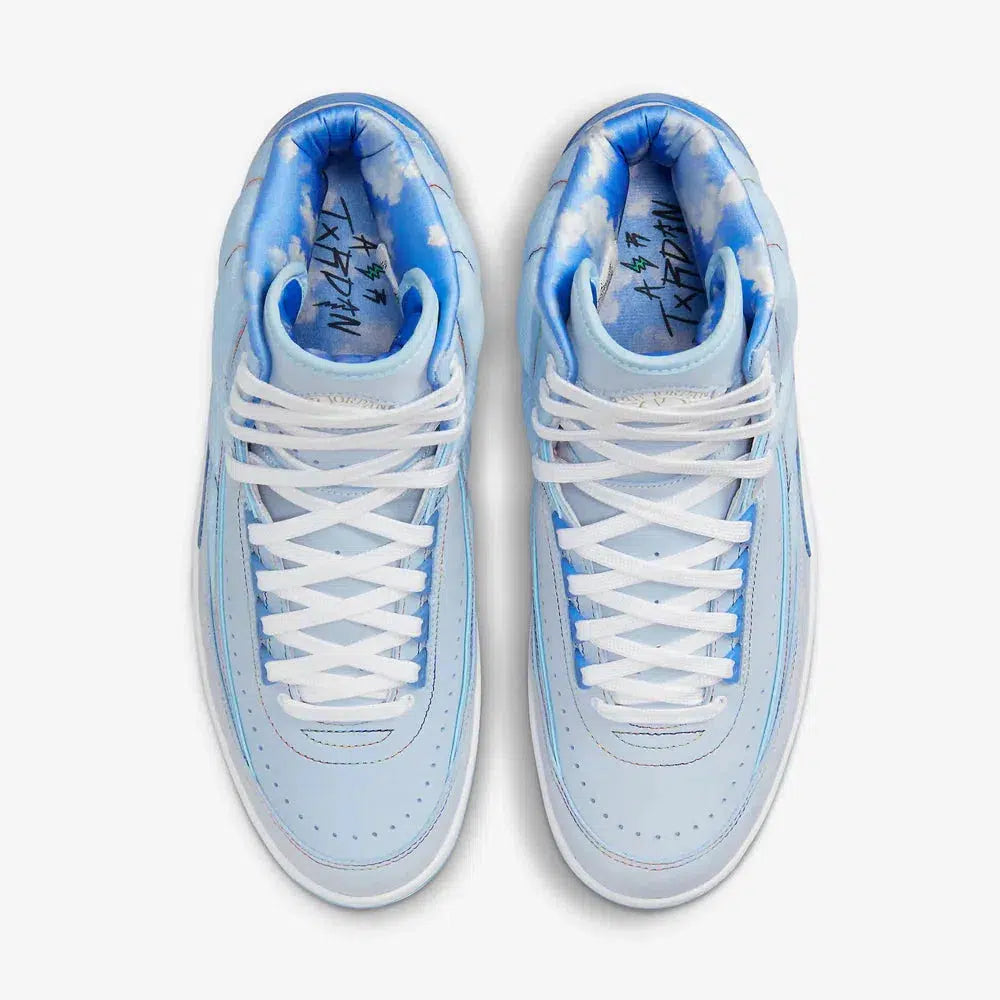 (Men's) Aithtr Jordthtan 2 Retro SP x J Balvin 'Celestine Blue' (2022) DQ7691-419