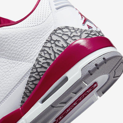 (Men's) Aithtr Jordthtan 3 Retro 'Cardinal' (2022) CT8532-126