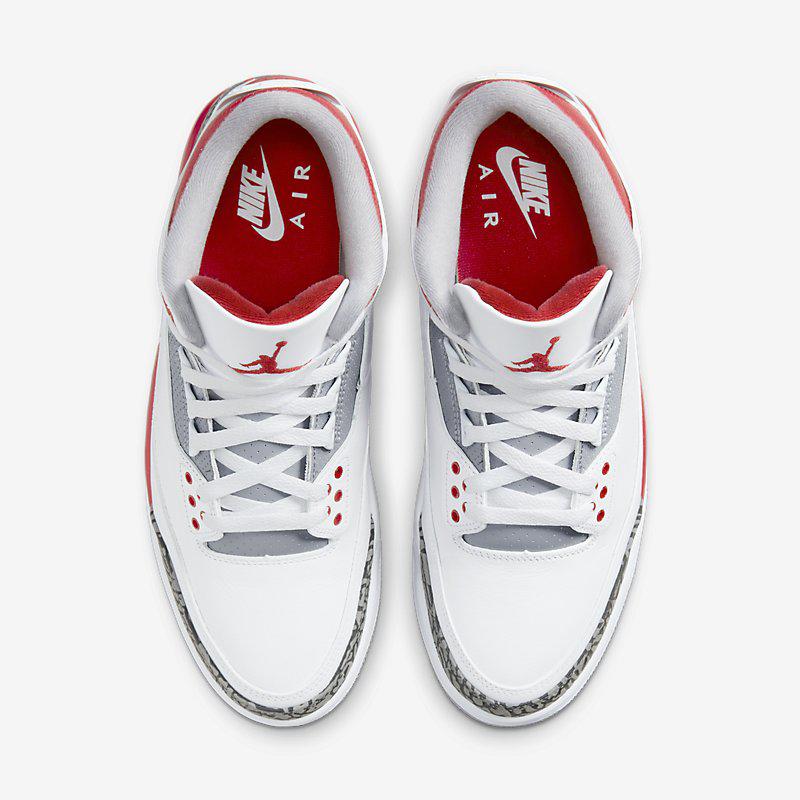 (Men's) Aithtr Jordthtan 3 Retro 'Fire Red' (2022) DN3707-160