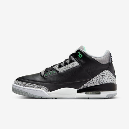 (Men's) Aithtr Jordthtan 3 Retro 'Green Glow' (2024) CT8532-031