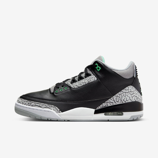 (Men's) Aithtr Jordthtan 3 Retro 'Green Glow' (2024) CT8532-031
