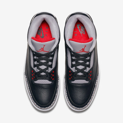 (Men's) Aithtr Jordthtan 3 Retro OG 'Black Cement' (2018) 854262-001
