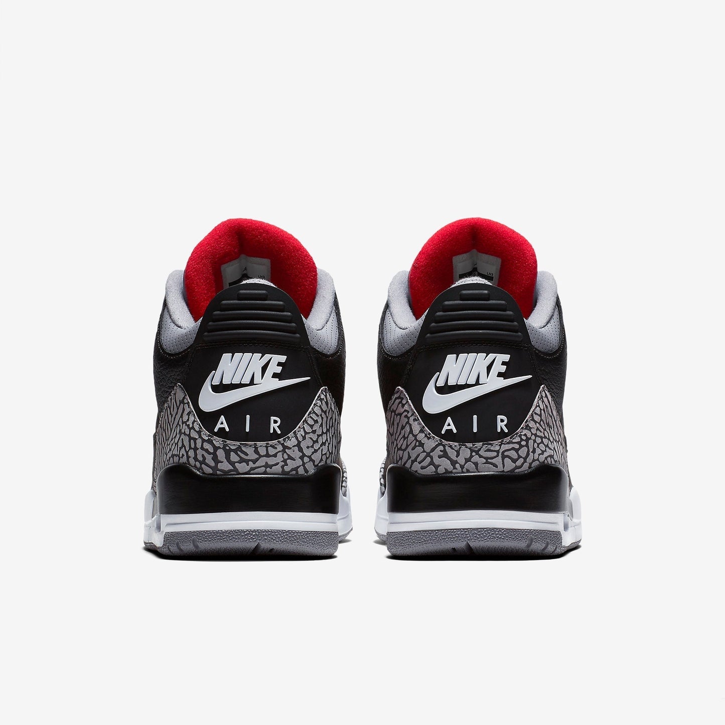 (Men's) Aithtr Jordthtan 3 Retro OG 'Black Cement' (2018) 854262-001