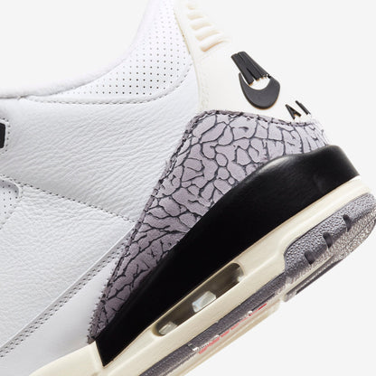 (Men's) Aithtr Jordthtan 3 Retro 'Reimagined White Cement' (2023) DN3707-100
