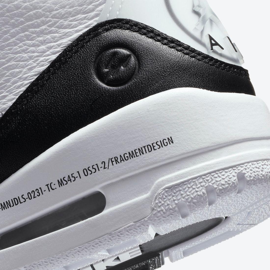 (Men's) Aithtr Jordthtan 3 Retro SP x Fragment Design 'Hiroshi Fujiwara' (2020) DA3595-100