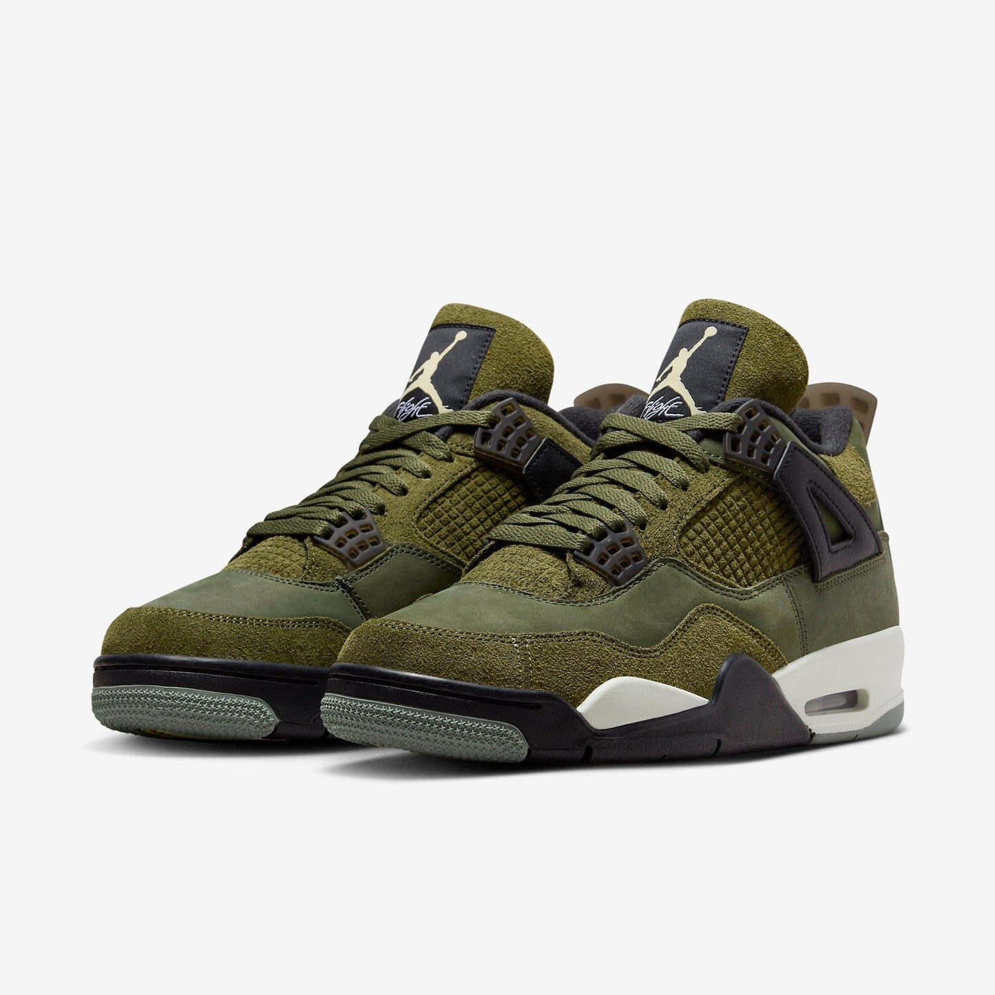 (Men's) Aithtr Jordthtan 4 Retro SE Craft 'Medium Olive Canvas' (2023) FB9927-200