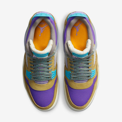 (Men's) Aithtr Jordthtan 4 Retro SP x Union LA 'Desert Moss' (2021) DJ5718-300