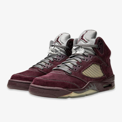 (Men's) Aithtr Jordthtan 5 Retro LS 'Burgundy' (2006) 314259-602