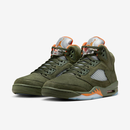 (Men's) Aithtr Jordthtan 5 Retro 'Olive' (2024) DD0587-308