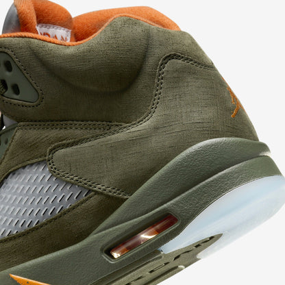 (Men's) Aithtr Jordthtan 5 Retro 'Olive' (2024) DD0587-308