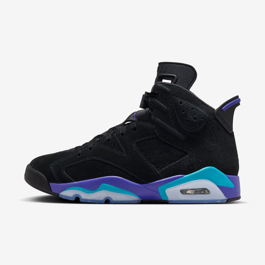 (Men's) Aithtr Jordthtan 6 Retro 'Black / Aqua' (2023) CT8529-004