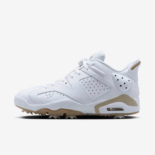(Men's) Aithtr Jordthtan 6 Retro Low Golf 'White Khaki' (2023) DV1376-100