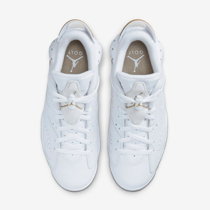 (Men's) Aithtr Jordthtan 6 Retro Low Golf 'White Khaki' (2023) DV1376-100