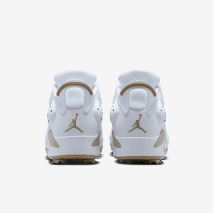 (Men's) Aithtr Jordthtan 6 Retro Low Golf 'White Khaki' (2023) DV1376-100