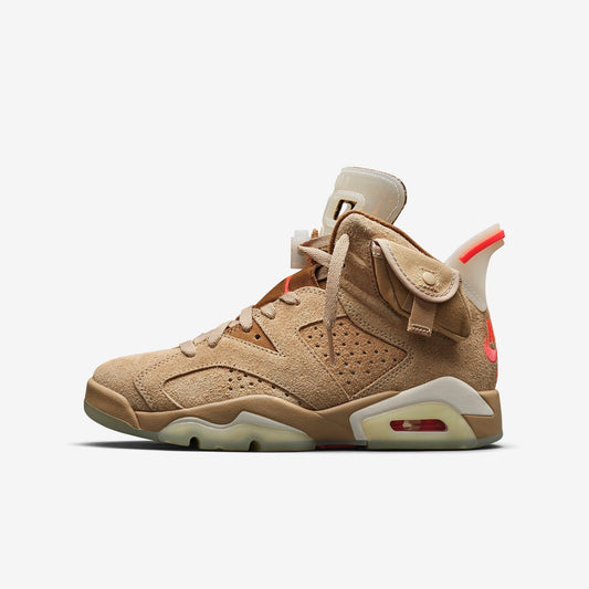(Men's) Aithtr Jordthtan 6 Retro SP x Travis Scott 'Cactus Jack British Khaki' (2021) DH0690-200