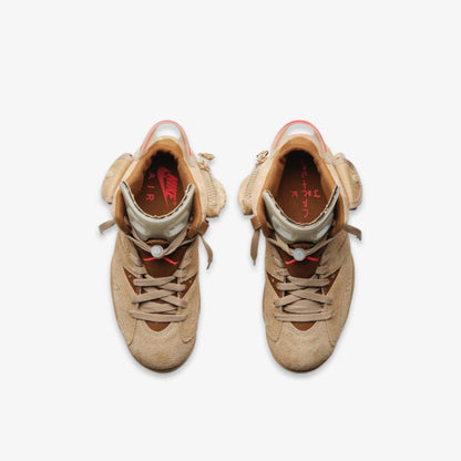 (Men's) Aithtr Jordthtan 6 Retro SP x Travis Scott 'Cactus Jack British Khaki' (2021) DH0690-200