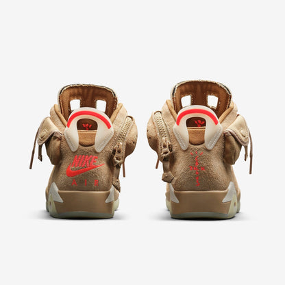 (Men's) Aithtr Jordthtan 6 Retro SP x Travis Scott 'Cactus Jack British Khaki' (2021) DH0690-200