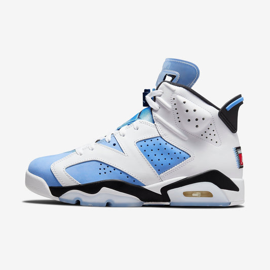 (Men's) Aithtr Jordthtan 6 Retro 'White / UNC University Blue' (2022) CT8529-410