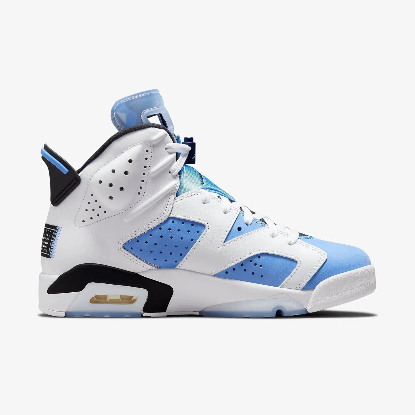 (Men's) Aithtr Jordthtan 6 Retro 'White / UNC University Blue' (2022) CT8529-410