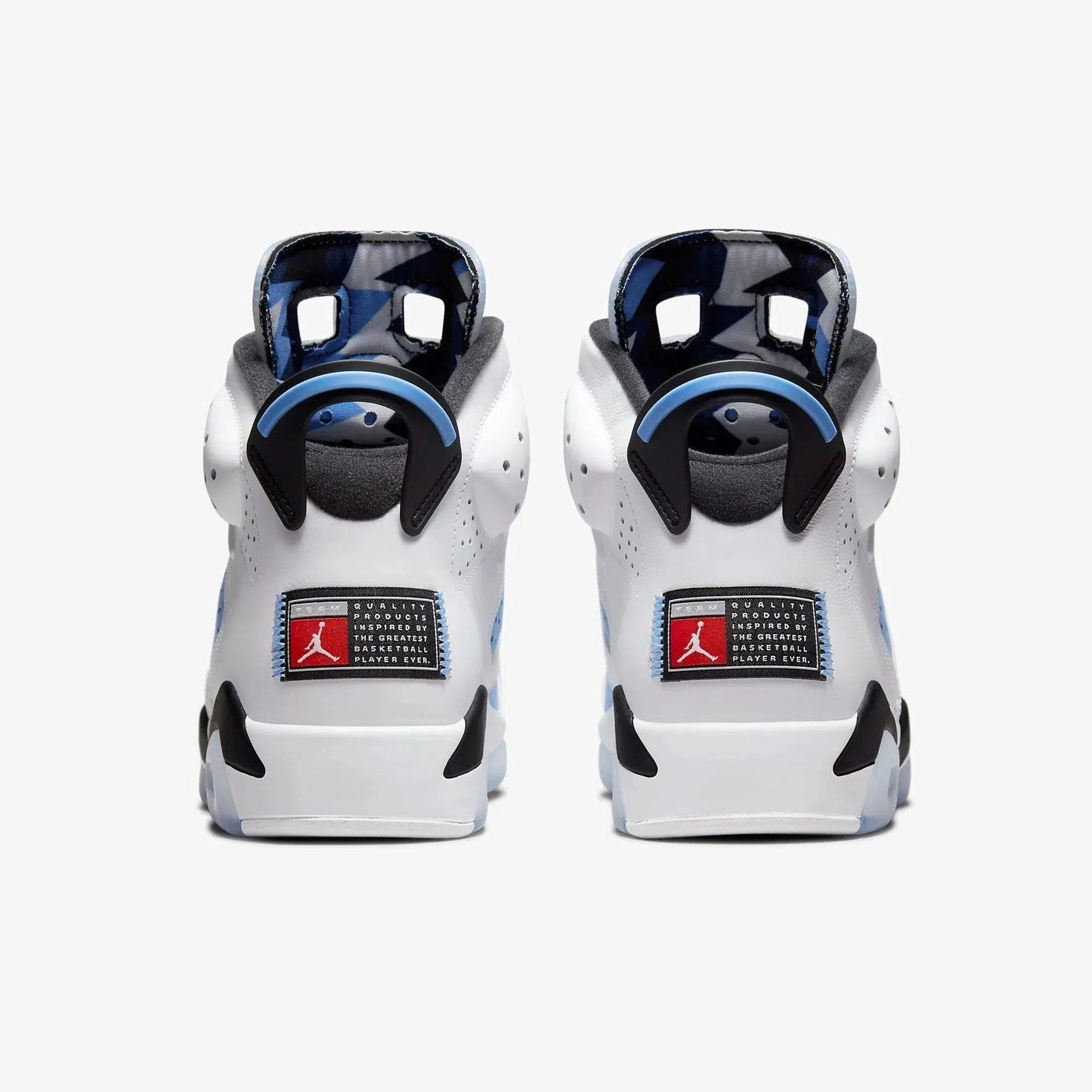 (Men's) Aithtr Jordthtan 6 Retro 'White / UNC University Blue' (2022) CT8529-410