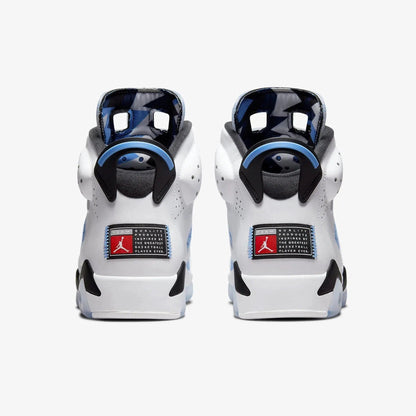 (Men's) Aithtr Jordthtan 6 Retro 'White / UNC University Blue' (2022) CT8529-410