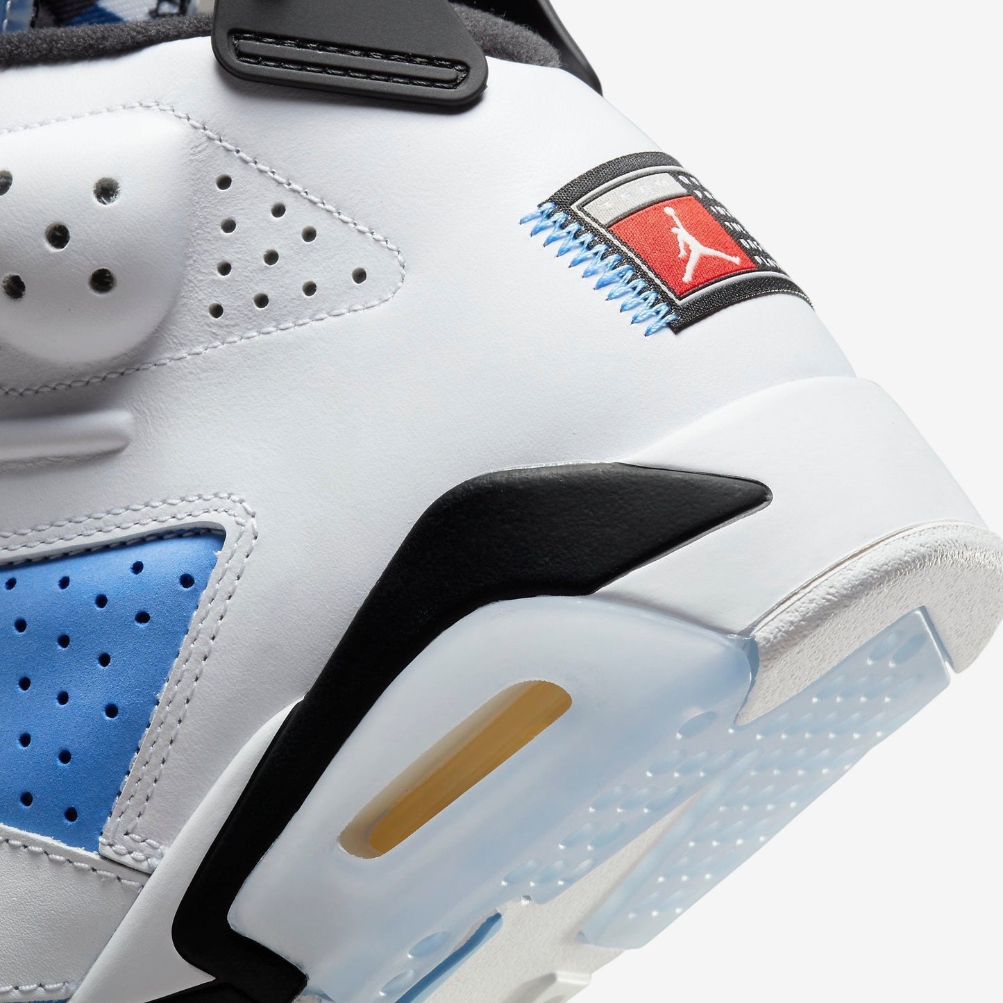 (Men's) Aithtr Jordthtan 6 Retro 'White / UNC University Blue' (2022) CT8529-410