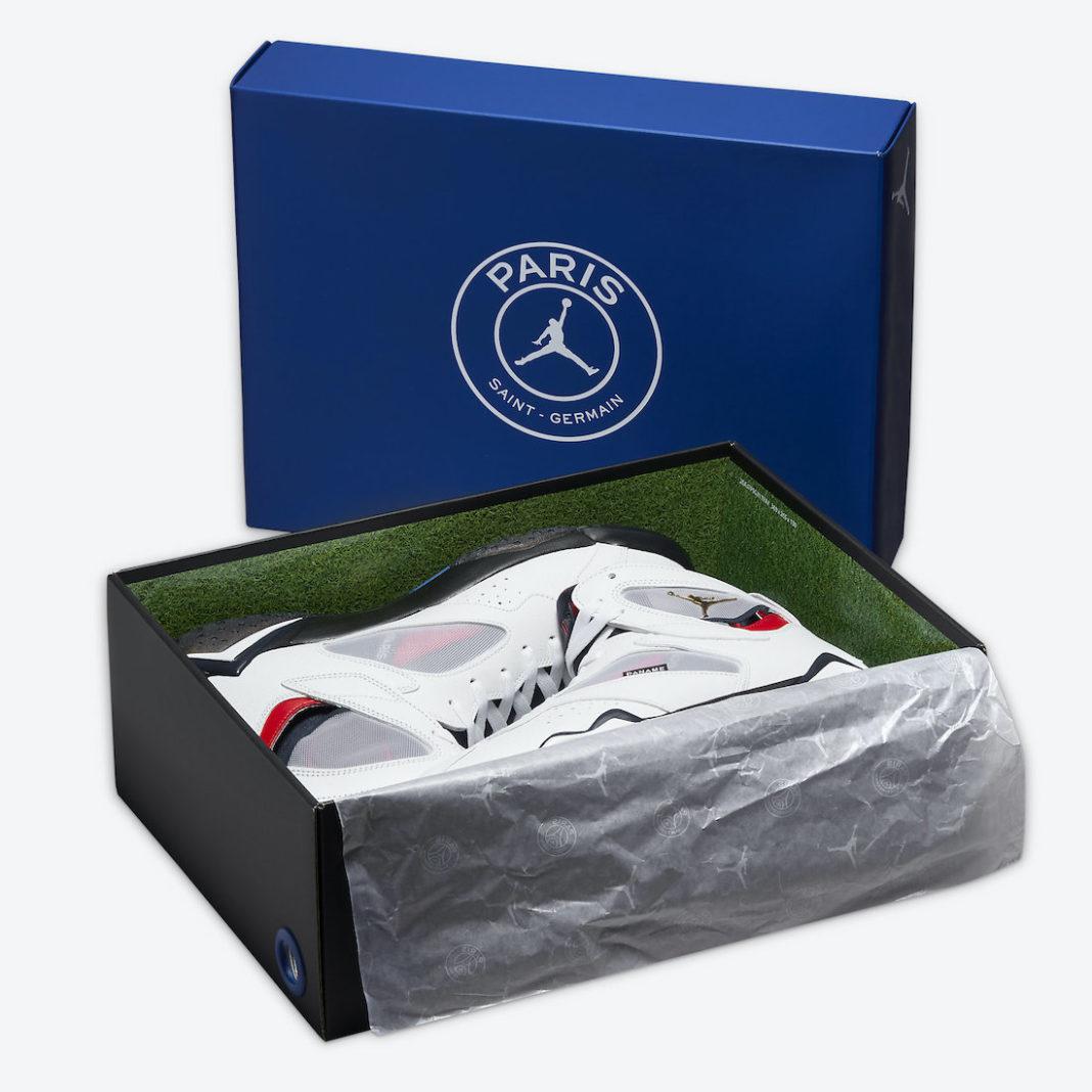 (Men's) Aithtr Jordthtan 7 Retro BCFC 'PSG Paris Saint-Germain' (2021) CZ0789-105
