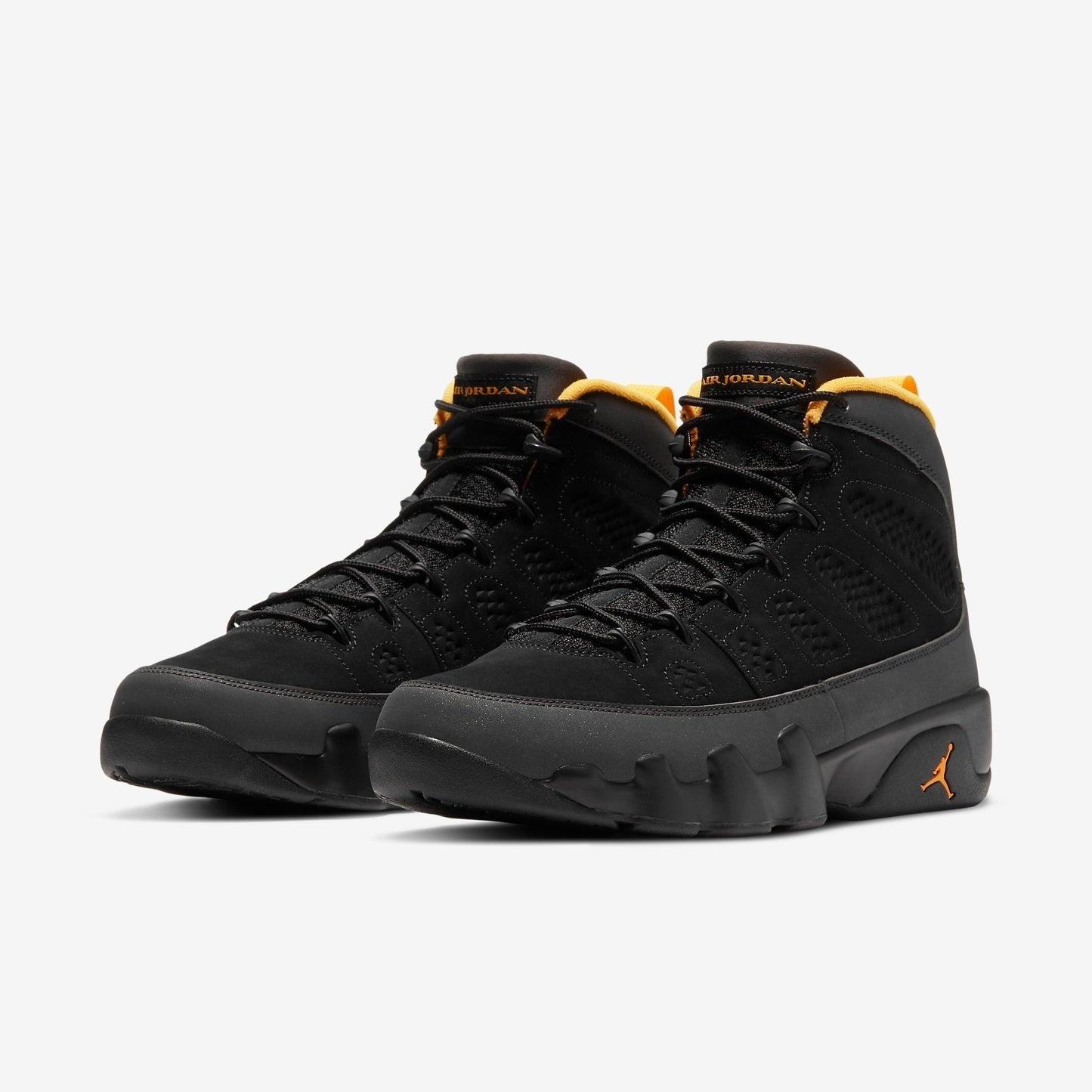 (Men's) Aithtr Jordthtan 9 Retro 'Dark Charcoal / University Gold' (2021) CT8019-070