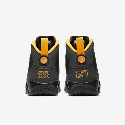 (Men's) Aithtr Jordthtan 9 Retro 'Dark Charcoal / University Gold' (2021) CT8019-070