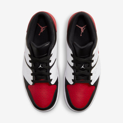 (Men's) Aithtr Jordthtan Nu Retro 1 Low 'Varsity Red / Black' (2022) DV5141-601