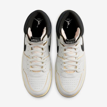 (Men's) Aithtr Jordthtan x A Ma Maniére Air Ship PE SP 'White / Black' (2023) DX4976-100