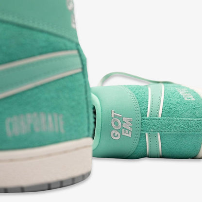 (Men's) Aithtr Jordthtan x Corporate Air Ship PE SP 'Light Menta' (2023) FJ2384-301
