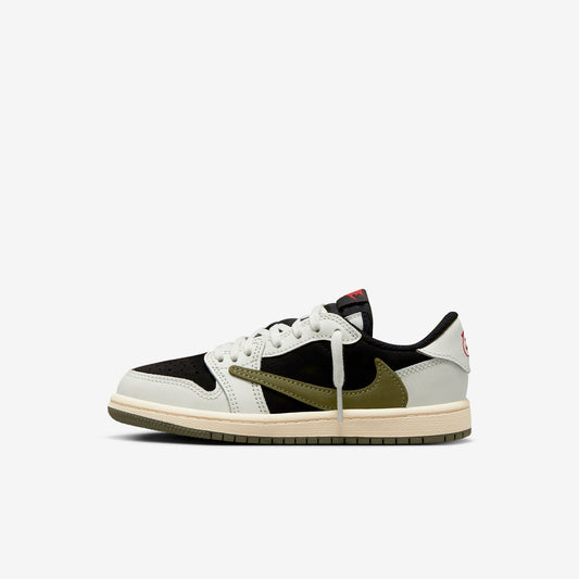 (PS) Aithtr Jordthtan 1 Low OG SP x Travis Scott 'Olive' (2023) DZ5909-106