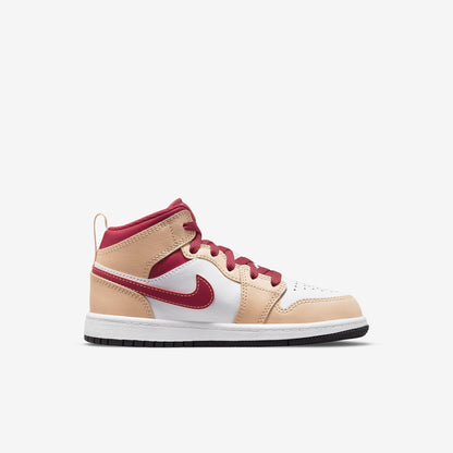(PS) Aithtr Jordthtan 1 Mid 'Light Curry Cardinal Red' (2022) 640734-201