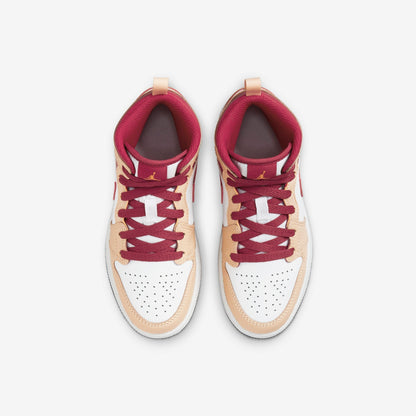 (PS) Aithtr Jordthtan 1 Mid 'Light Curry Cardinal Red' (2022) 640734-201